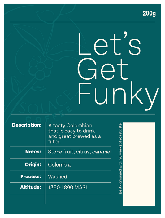 Let’s Get Funky – Colombian Coffee (200g)